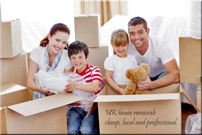 UK house removals and storage